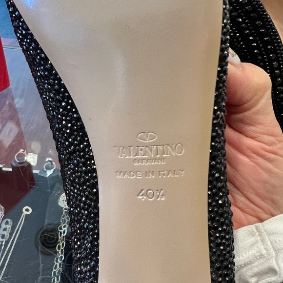 Peep toe Beaded Heels - Picture 2 of 5